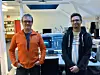 Franck og Bonsak har lang erfaring med dataanimasjon. Det trengs skikkelig maskinvare for å utføre jobben. Foto: Racecar