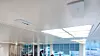 Dette er «Digital Ceiling» fra Philips Lighting og Cisco, der lys, sensorer og nettverk er samlet i én pakke. Foto: Philips Lighting