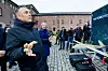 Forsvarsminister Tore O. Sandvik, er sammen med statssekretær Marte Gerhardsen, under presentasjonen av regjeringens dronestrategi denne uken. Droner vil være sentralt også for Norges kommende fregatter.