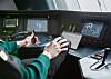 Med ERTMS vil alle signalene, som tidligere har vært ute i sporet, flyttes til skjermer inne i lokomotivet.