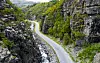 Dagens E45 ved Kløfta: En rasfarlig flaskehals for tungtrafikken mellom Finnmark og utlandet.