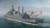 Type 26-fregatten er i utgangspunktet designet for tett integrasjon med et antiubåthelikopter. Men det er ikke sikkert at de norske fregattene vil ha norskeide helikoptre om bord. Illustrasjon: BAE Systems