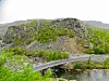 Ny, 150 meter lang bru skal krysse Eibyelva. Den er vernet, og dermed blir arbeidet mer komplisert. Foto: Statens vegvesen
