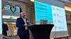 Ian Pratt forklarer hvordan HP Sure Start beskytter fastvaren fra under operativsystemet. Foto: NEW Productions AS