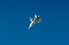 Russisk MiG 31-kampfly avskåret av svenske JAS 39 Gripen-fly over Estland 19.09.2025.