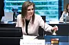 Statssekretær Anikó Raisz for miljø og sirkulær økonomi ledet klimaministermøtet i EU på vegne av det ungarske formannskapet.