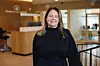 May Bente Olsen. Foto: Skudenes & Aakra Sparebank