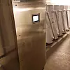 Den nye varmesentralen på Møllergata skole har både varmeveksler og varmepumpe. Foto: Oslobygg