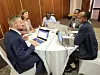 Gode diskusjoner med kolleger fra Rwanda Revenue Authority (RRA) og skattedirektør Nina Schanke Funnemark i Kigali.