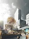 Del: Signalbygget vil kunne bli en del av det store nærings- og boligområdet som nå utvikles på Fornebu.
