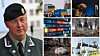 Geir Hågen Karlsen, oberstløytnant og hovedlærer ved Stabsskolen i Forsvaret, innleder konferansen DND2023 med foredraget 'Ukrainakrigen – når high-tech møter no-tech'.