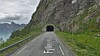 En av portalene til tunnelen. Her skal det komme overbygg.