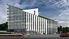 – Vi har forsterket hovedformen for å gjøre den litt mer dramatisk. Huset ender i en spiss og for at det skal møte bakken på en fin måte har vi valgt å krage ut andre etasje, sier arkitekt Odd Klev i A-lab.