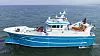 Skroget til MS Skulebas er bygget i Polen, men utrustes nå ved Hviode Sande i Danamark. Det blir verdens første fiskefartøy med brenselcelle og hydrogendrift.