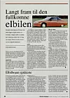 Utviklingen gikk sakte fremover på midten av 90-tallet. Elbilbranner var også en frykt.