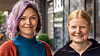 Hege Auglænd Holst (t.v.) og Anita Sengebusch jobber begge to som techlead i Statens vegvesen.