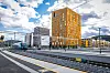 Kontorbygget til Statens vegvesen ligger like ved Drammen stasjon. Foto: TUM Studio