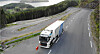 Rambølls spesialtrailer Rapid Pavement Tester (også kalt Raptor) bruker her laser til å måle bæreevnen på riks- og europaveier i 2021.