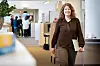 Bente Leirvik Dahle leder Fremtidens innkreving. Her i Skatteetatens lokaler på Helsfyr i Oslo. Foto: TUM Studio