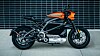 Også motorsyklene blir elektriske. Her representert ved Harley Davidson Livewire
