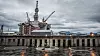 På verftet til Aker Solutions på Stord jobber de på oljeplattformen Njord, samtidig som de bygger fundament til flytende havvind. Energimeldingen skal svare på hvor de nye norske arbeidsplassene innen energi vil komme.