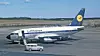 Et Boeing 737-100 fra Lufthansa på Arlanda i 1968. Foto: Wikimedia commons