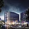 White arkitekters forslag til nytt regjeringskvartal.