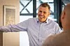 – Jeg synes selv det er spennende å jobbe tettere på utvikling, og jeg ser at her satses det tungt på å bygge opp utviklingsressurser, sier Frank Nilsen. Foto: TUM Studio