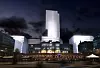 Dette er Team Asplan Viaks forslag til nytt regjeringskvartal sett fra Youngstorget.