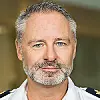 Oberstløytnant Stefan Wilson i Flygvapnet. Foto: Försvarshögskolan