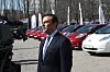 Nissan-sjef Carlos Ghosn på plass i Norge i forbindelse med en Leaf-lansering i 2013.