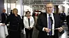 Konsernsjef Eldar Sætre i Equinor, statsminister Erna Solberg og klimasjef Patricia Espinosa i FN på Equinors høstkonferanse på Det Norske Teatret i Oslo tirsdag. Equinor har i dag annonsert at de er klar til å investere i regnskog som et supplement til tiltak for en redusere egne utslipp.