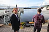 Forskningsleder Sveinung Ohrem i Sintef Ocean. Her under en presentasjon av notfølgingsteknologien i Trondheim. Foto: Arne Fenstad
