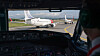 I cockpiten på et Boeing 737-800 fra Norwegian mens vi venter i kø på å ta av fra Oslo lufthavn.