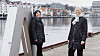 Konserndirektør Grethe Høiland i Lyse og havnedirektør Merete Eik.