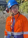 Ane Lillebuen Berge er klimarådgiver for Skanska på entreprise E102 Fornebukrysset-Strand. Foto: Dagrunn Husum/Statens vegvesen