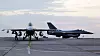 Norske F-16-fly på flybasen Souda på Kreta i forbindelse med Operation Unified Protector i 2011. Foto: Torbjørn Kjosvold / Forsvaret