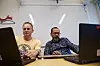 Ole Erik Thingstad (til venstre) og Thomas Meisfjord vil endre måten kommunens vann- og avløpsprosjekter gjennomføres på for å få gjort mer. Foto: Mathias Klingenberg
