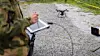 Ørland får nytt antidronesystem. Bildet viser en antidroneøvelse i Heimevernet i 2024.