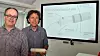 Per Reidar Ørke og Øyvind Tjølsen presenterte Excitus' sugepumpe på Pumps & Pipes' pizzaseminar. Foto: Pumps & Pipes