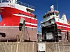 Kapasiteten dobles etter ombyggingen, ifølge rederiet. Foto: Mads Nielsen/ Hirtshals Yards