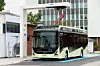 Volvo 7900 electric ved fabrikken i Arendal like utenfor Gøteborg. Foto: Volvo Bussar