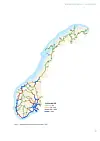 Statens vegvesen har i sin perspektivanalyse beregnet trafikken i 2050 på en del hovedstrekninger.