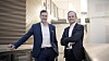 Nils Morten Huseby (tv.), styreleder i Norconsult, og Egil Hogna, konsernsjef i Norconsult, sikter mot Oslo Børs.