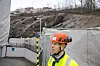 – Geologien er ganske komplisert, med slepper og sprekkestrukturer, sier avdelingsleder og ingeniørgeolog Arnstein Aarset i NGI. Foto: Arash A. Nejad