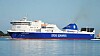 MS Regina Seaways sto i brann tirsdag. Alle de 335 personene om bord skal være trygt evakuert.