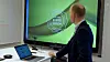 – Vi har fått utmerket støtte fra Netsecurity, så det har gått smertefritt, forteller Sondre Andersen i Sandefjord kommune. Foto: Netsecurity