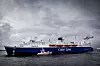 Passasjerskipet 'Bohus' får en brann i motorrommet og kolliderer med et lite tankskip i Oslofjorden. Hundrevis av skadde må evakueres. Dette er scenariet i den store øvelsen som har både norske, danske, svenske og finske deltakere. Både redningsskøyte og et svensk helikopter bistår Color Line-ferga 'Bohus'. Foto: Håkon Jacobsen