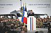 – For å forbli fri, må man være fryktet., sa Frankrikes president Emmanuel Macron holder under sitt besøk ved Istres-flybasen i Sør-Frankrike 15. januar 2026.
