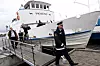 Svensk politi kommer i land under øvelsen som var et samarbeid mellom Norge, Sverige, Danmark og Finland. Foto: Håkon Jacobsen